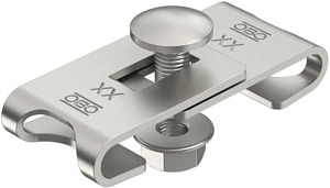 Eckverbinder für Gitterrinne, A4, 1 .4401, 2B