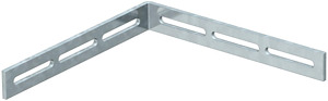 Schlitzband gebogen 20x3, St, FT