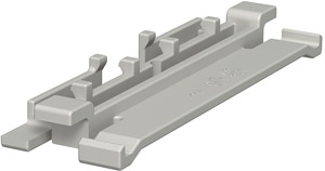 Oberteilklammern 110 für WDK-Kanal steingrau