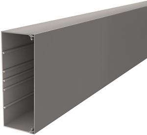 Wand-/Deckenkanal 80x210mm WDK-Kanal mit Oberteil grau
