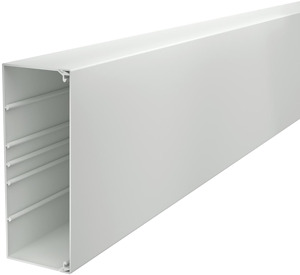 Wand-/Deckenkanal 80x210mm WDK-Kanal mit Oberteil lichtgrau