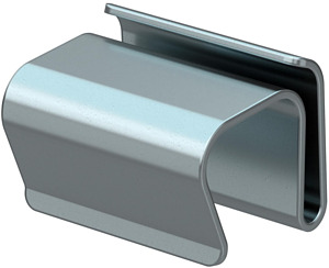 Deckelklammer für Riffelblechdeckel 18x22x17, St, G