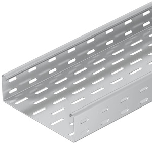 Kabelrinne SKS gelocht 60x300x3000, A2, 1.4301, 2B