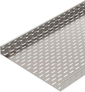 Kabelrinne SKS gelocht 60x500x3000, A2, 1.4301, 2B