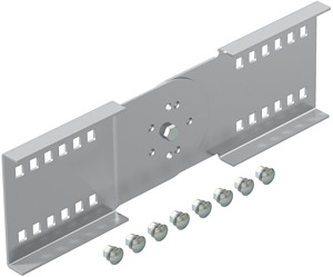 Gelenkverbinder für Weitspann-Syste m 110 110x380, A2, 1.4301, 2B