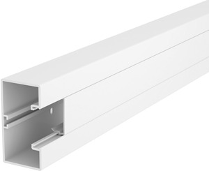 Geräteeinbaukanal Rapid 45-2 1-zügi g 53x100x2000, PVC, reinweiß, RAL 9010
