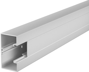 Geräteeinbaukanal Rapid 45-2 1-zügi g 53x100x2000, PVC, lichtgrau, RAL 7035