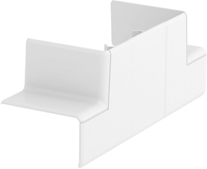 T-Stück Adapter für Rapid 45-2 160x 62x56, PC/ABS, reinweiß, RAL 9010