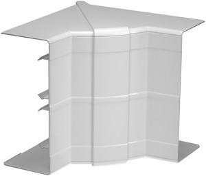 Inneneck variabel 140x145x145, PC/A BS, lichtgrau, RAL 7035