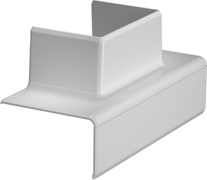 T-Stück Adapter 100 und 165 auf WDK 40060 120x62x56, PC/ABS, lichtgrau, RAL