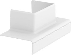 T-Stück Adapter 130 auf WDK 40060 1 20x52x56, PC/ABS, reinweiß, RAL 9010