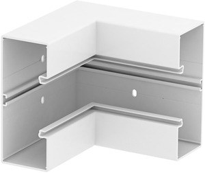 Inneneck halogenfrei 70x170, PC/ABS , reinweiß, RAL 9010