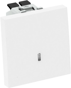 Aus-/Wechselschalter mit Kontrolllicht 10A 250V PC reinweiß