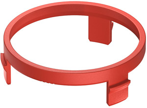 Farbring SIGNA rot RAL3000 VPE 10 5 0x50x15, PC/ABS, feuerrot, RAL 3000