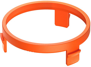 Farbring SIGNA orange VPE 10 50x50x 15, PC/ABS, reinorange, RAL 2004