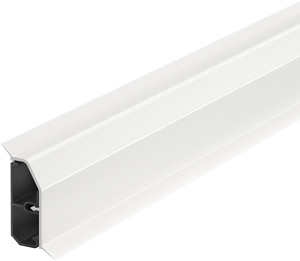 Sockelleistenkanal SL-L Set 20x50 D ichtl. 9010, PVC, reinweiß, RAL 9010