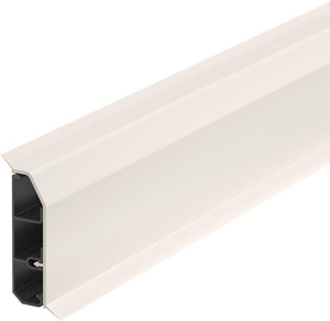 Sockelleistenkanal SL-L Set 20x70 D ichtl. 9001, PVC, cremeweiß, RAL 9001