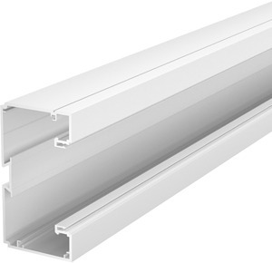 Geräteeinbaukanal SIGNA BASE 70x130 9010, PVC, reinweiß, RAL 9010
