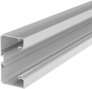 Geräteeinbaukanal SIGNA BASE 70x130 7035, PVC, lichtgrau, RAL 7035