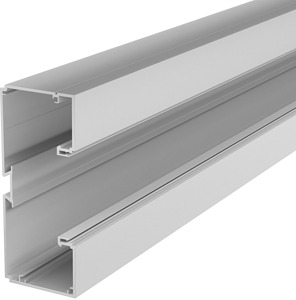 Geräteeinbaukanal SIGNA BASE 70x170 7035, PVC, lichtgrau, RAL 7035
