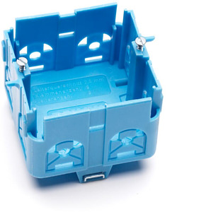 Geräteeinbaudose SIGNO blau, PA