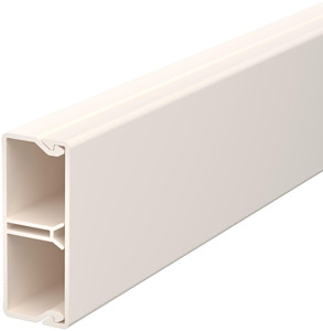 Wand-/Deckenkanal 20x50mm WDK-Kanal mit Nagelleiste weiss