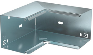 Inneneck f.80x80 f.LKM-Kanal aus Metall verzinkt