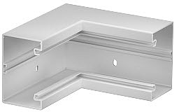 Inneneck 70x110mm Polyvinylchlorid lichtgrau