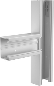 T-Stück 70x110mm Polyvinylchlorid lichtgrau