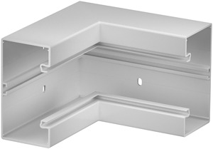 Inneneck 70x130mm Polyvinylchlorid lichtgrau