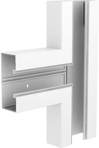 T-Stück 70x170mm Polyvinylchlorid reinweiss