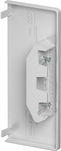 Endstück 70x170mm Polyvinylchlorid lichtgrau