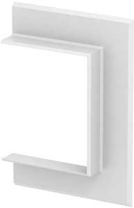 Wandabschlussblende offen