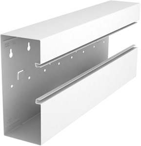 T-Stück asymmetrisch 90x210mm, St, reinweiß, RAL 9010