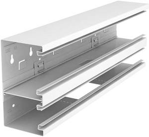 T-Stück asymmetrisch 90x170mm, St, reinweiß, RAL 9010