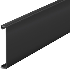 Oberteil 2000x80 glatt tiefschwarz