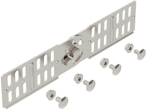 Gelenkverbinder mit Großflächensche ibe 60x260, A4, 1.4571, 2B