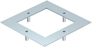 Schwerlast-Montagedeckel 350-3 für Nenngröße 9 382x382x59, St, FS