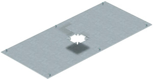 Montagedeckel für Telitank 800x200x 4, St, FS