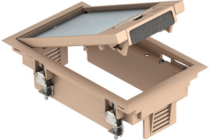 Geräteeinsatz Universal UFS in Kanalsysteme 2 Geräte beige