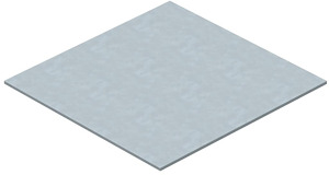 Deckel-Blindplatte