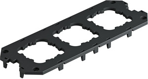Abdeckplatte für UT4 für 3 EKR-Geräte