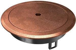 Blinddeckel mit Innensechskant, Zn, Cu