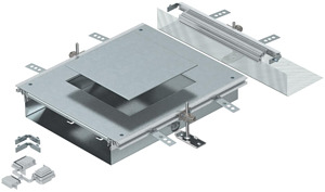 Anbaueinheit GES9 40+30mm OKA-W 400x244mm Stahl FS