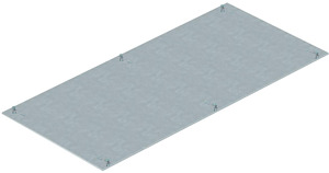 Montagedeckel blind, rastend 800x20 0x4, St, FS