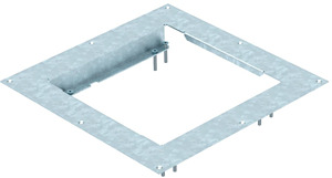 Montagedeckel für Kassetten in HB 3 40x340x34, St, F