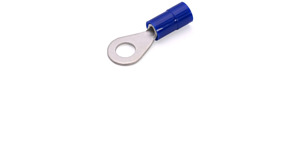 Ringkabelschuhe isoliert 1,5-2,5qmm M4 blau VE=100