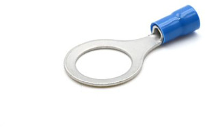 Quetschkabelschuh isoliert blau 1,5-2,5 qmm Ringform BP-M10 Polycar