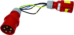 Adapter zur Differenzstrommessung CEE16 (5-polig)