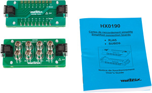 Anschlusskarte RJ 45 und SUBD 9-Pin
